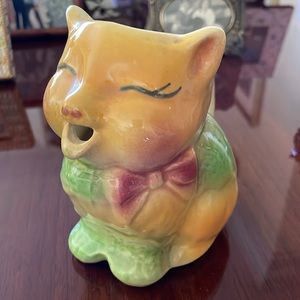 SHAWNEE USA POTTERY KITTY CREAMER circa 1930-40 Excellent Condition!